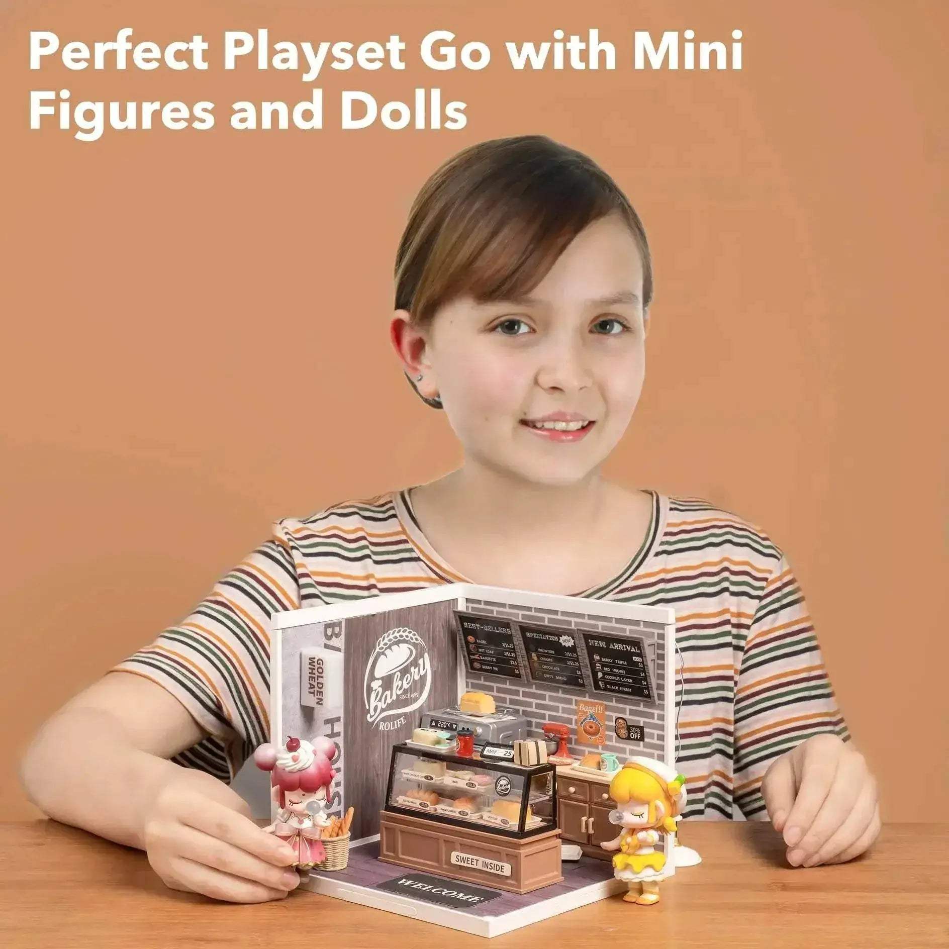 Robotime Rolife Super Creat Plastic Building Blocks DIY Miniature House Kit for Kids and Adults 3D Puzzle Fun 3D Puzzle - ToylandEU