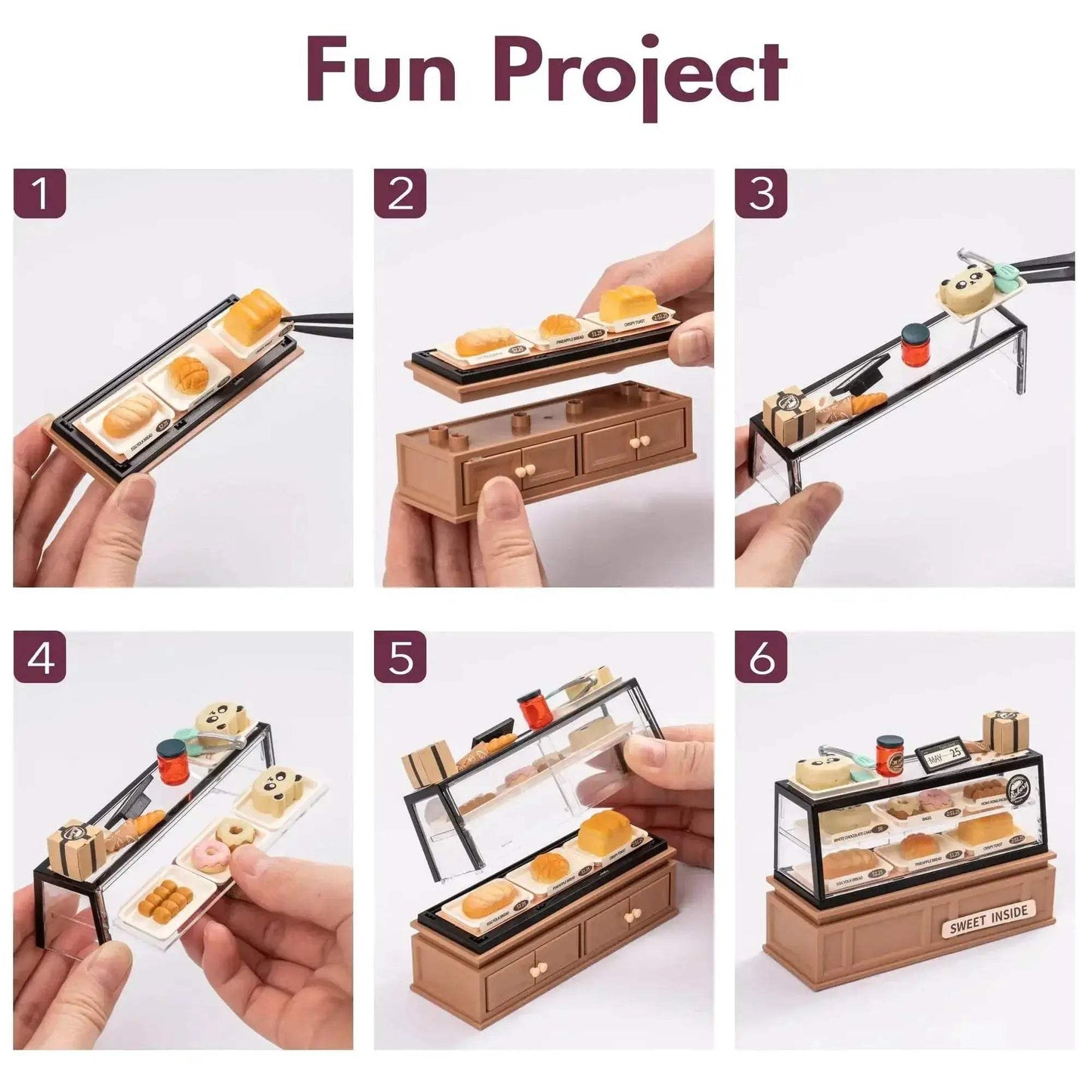Robotime Rolife Super Creat Plastic Building Blocks DIY Miniature House Kit for Kids and Adults 3D Puzzle Fun 3D Puzzle - ToylandEU