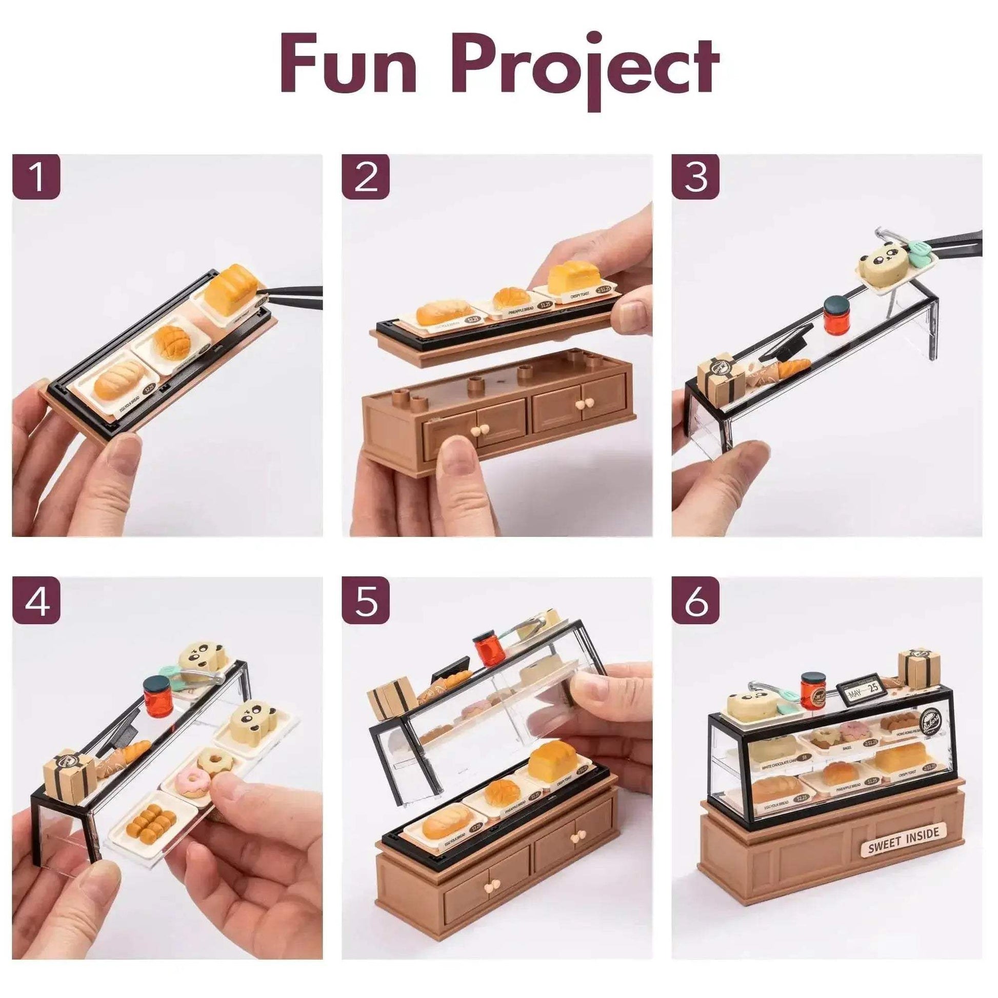 Robotime Rolife Super Creat Plastic Building Blocks DIY Miniature House Kit for Kids and Adults 3D Puzzle Fun 3D Puzzle - ToylandEU