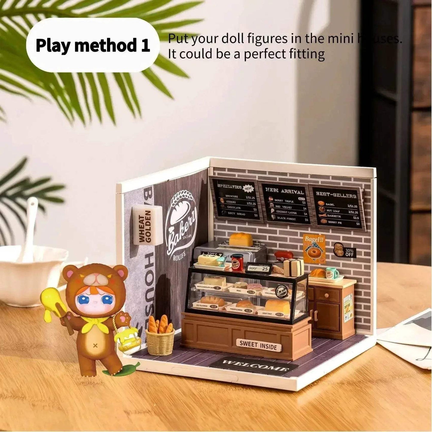 Robotime Rolife Super Creat Plastic Building Blocks DIY Miniature House Kit for Kids and Adults 3D Puzzle Fun 3D Puzzle - ToylandEU