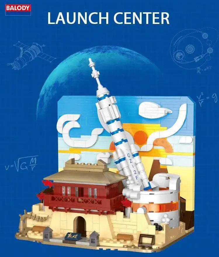 Rocket Launch Center Building Blocks Space Shuttle Assembly Bricks Boys Toys Model Desktop Decoration Christmas Gifts - ToylandEU