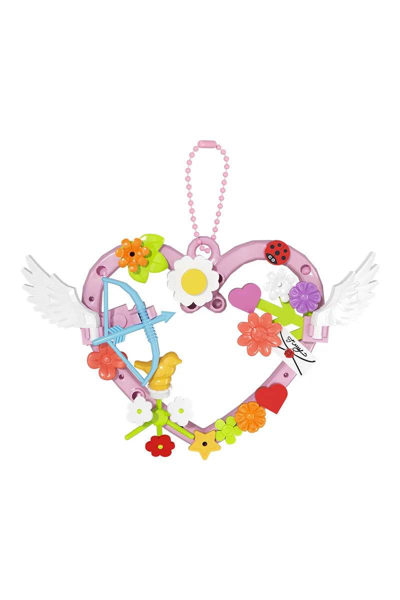 MOC Romantic Garland Building Blocks Set Cupid Rose Sunflower Building Bricks MOC - ToylandEU