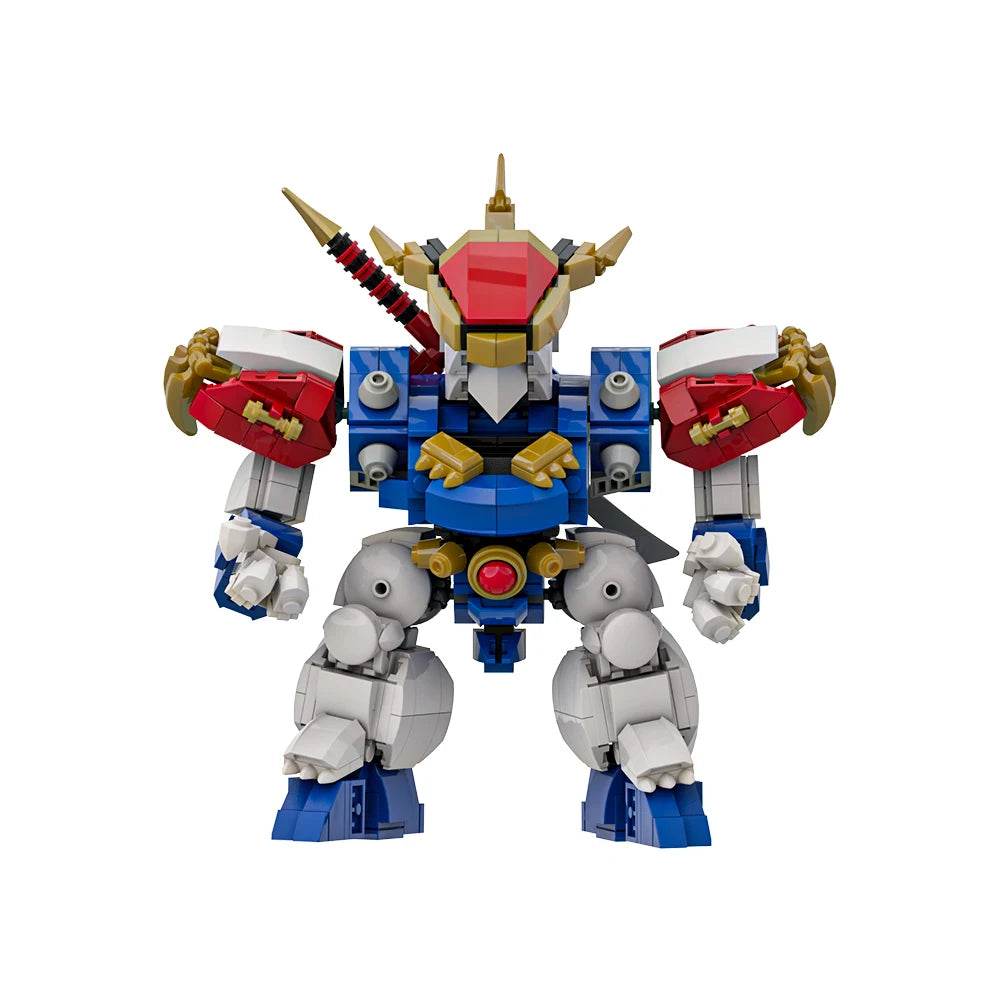 MOC Ryujinmaru Mecha Model Building Blocks RPG Building Bricks MOC Gift - ToylandEU