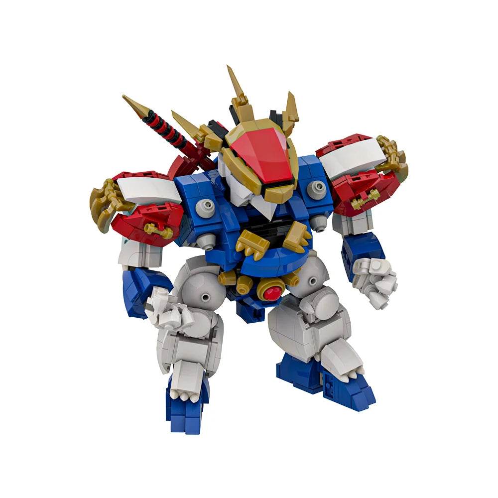 MOC Ryujinmaru Mecha Model Building Blocks RPG Building Bricks MOC Gift - ToylandEU