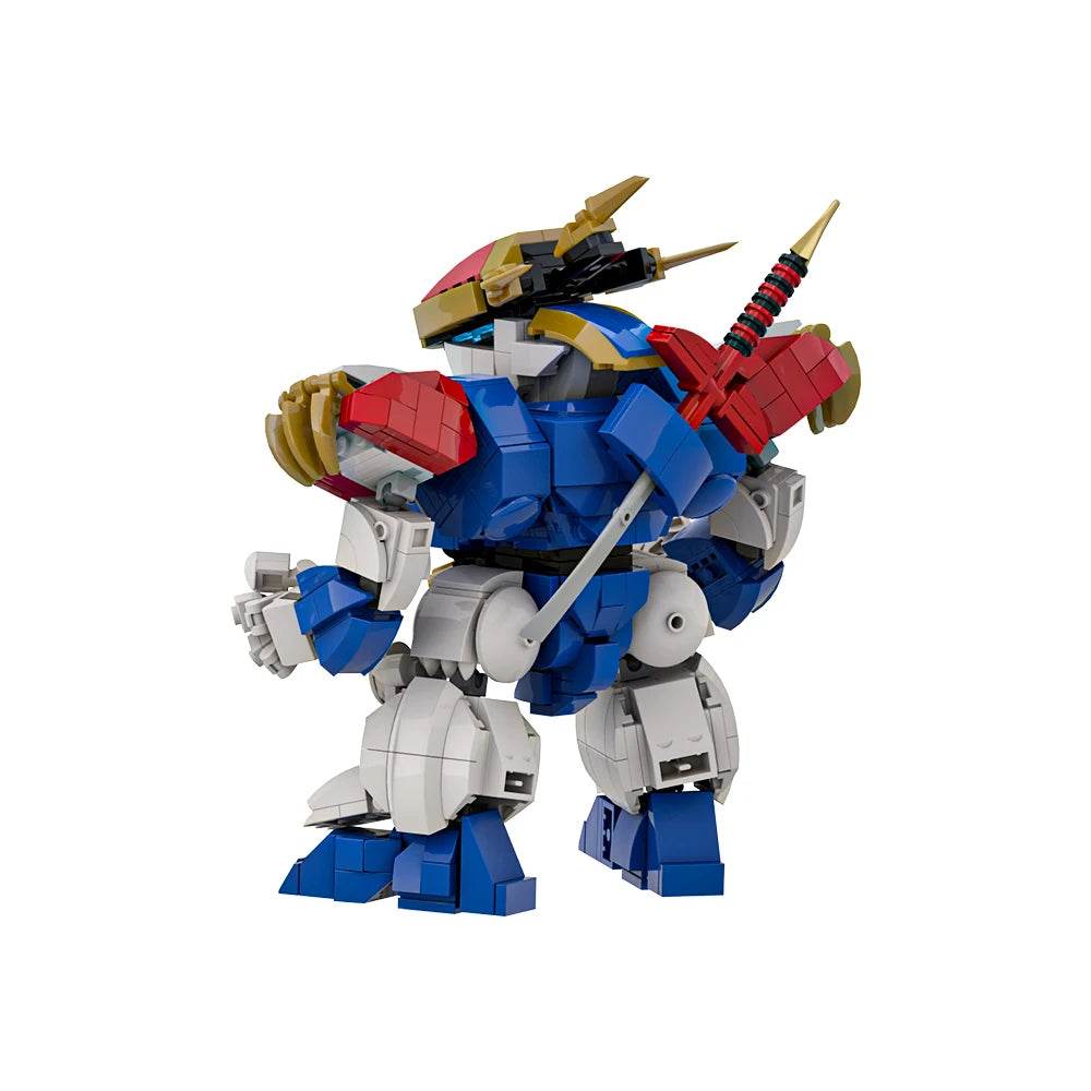 MOC Ryujinmaru Mecha Model Building Blocks RPG Building Bricks MOC Gift - ToylandEU