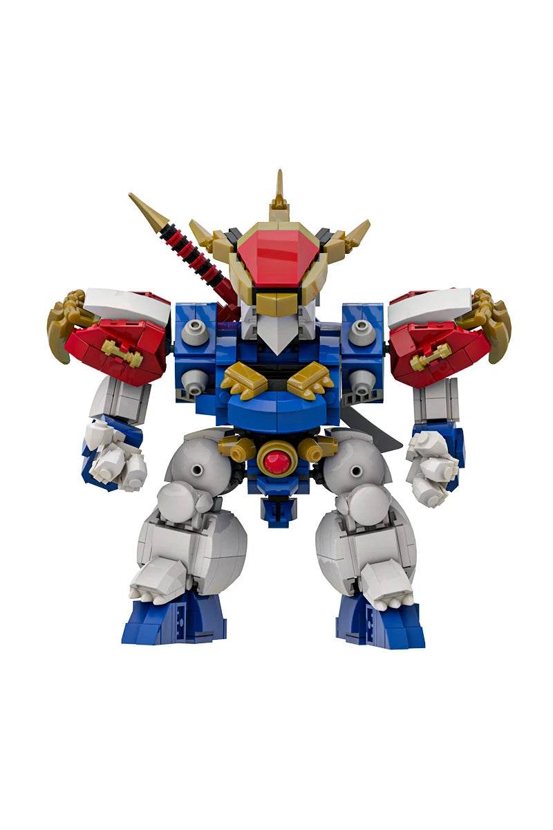MOC Ryujinmaru Mecha Model Building Blocks RPG Building Bricks MOC Gift - ToylandEU