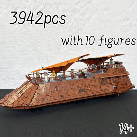 MOC Sail Barge Building Blocks Kit Lego Compatible For Collectors - ToylandEU