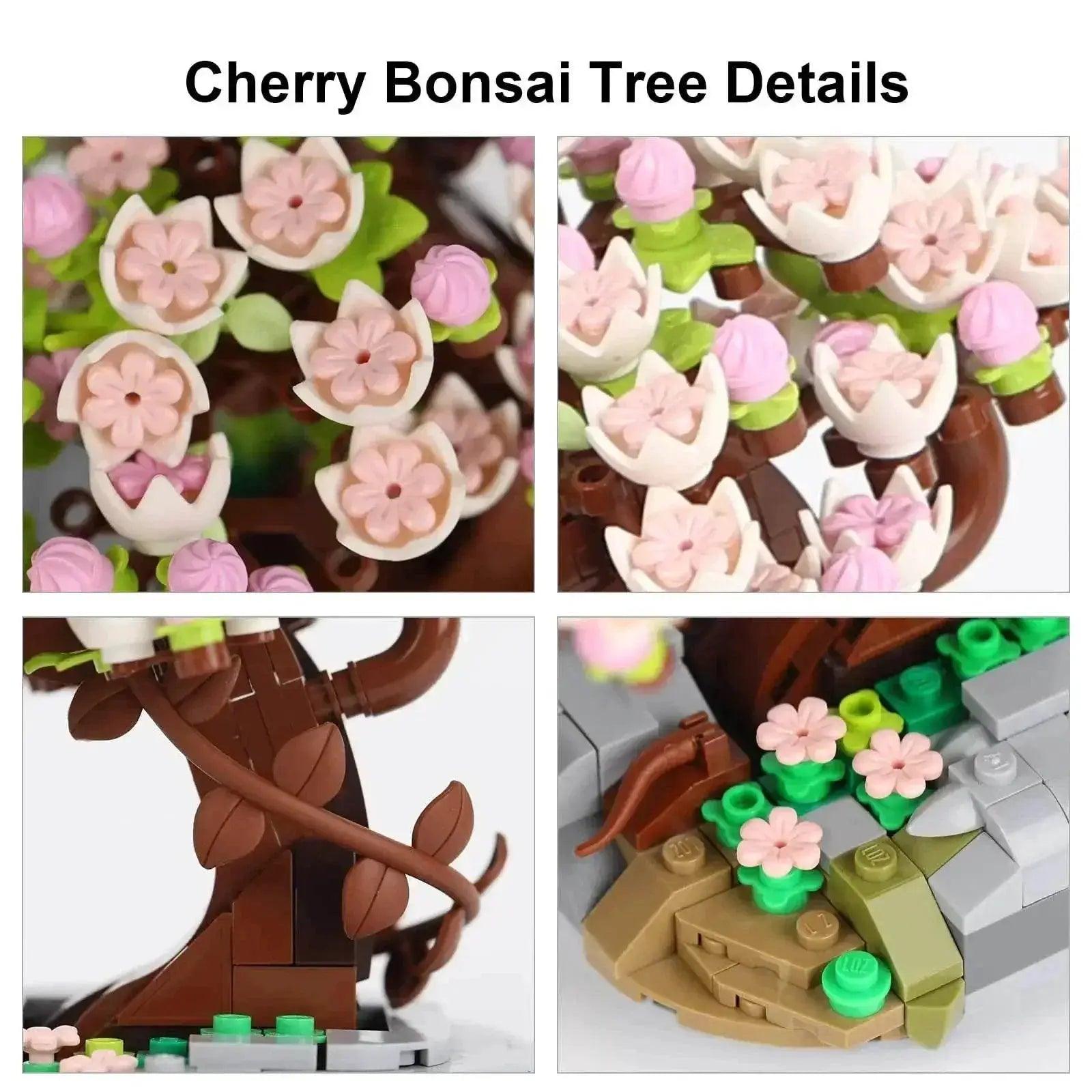  MOC Sakura Potted Bouquet Building Blocks Plant Bonsai Model Toys -  ToylandEU™