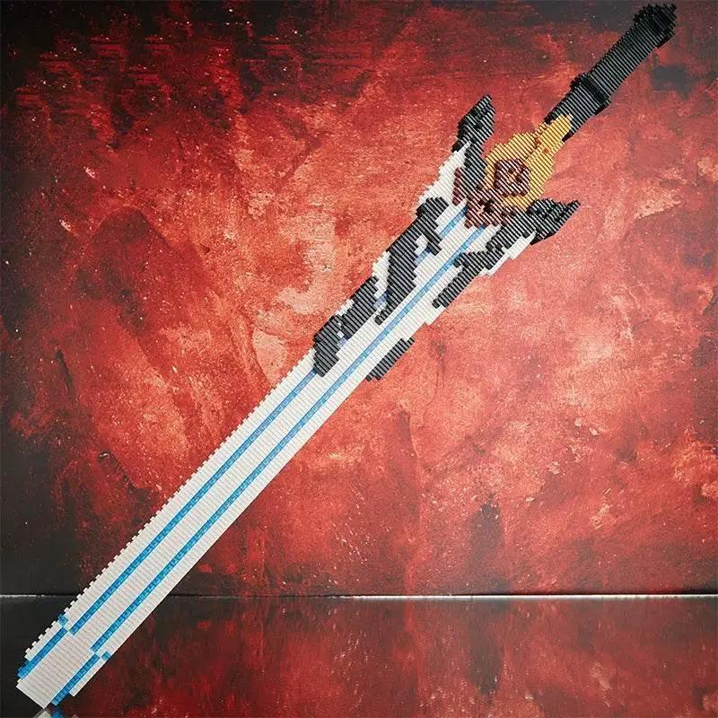  MOC Samurai Sword Building Blocks Anime Ninja Weapon Model Assembly Bricks Boys Toy Idea -  ToylandEU™