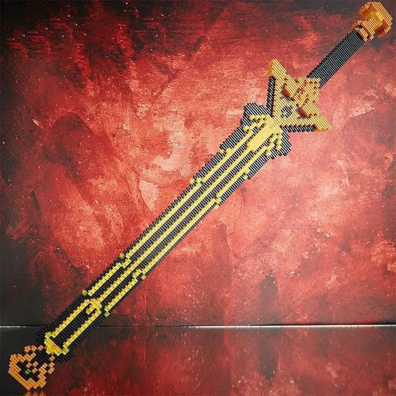 MOC Samurai Sword Building Blocks Anime Ninja Weapon Model Assembly Bricks Boys Toy Idea -  ToylandEU™