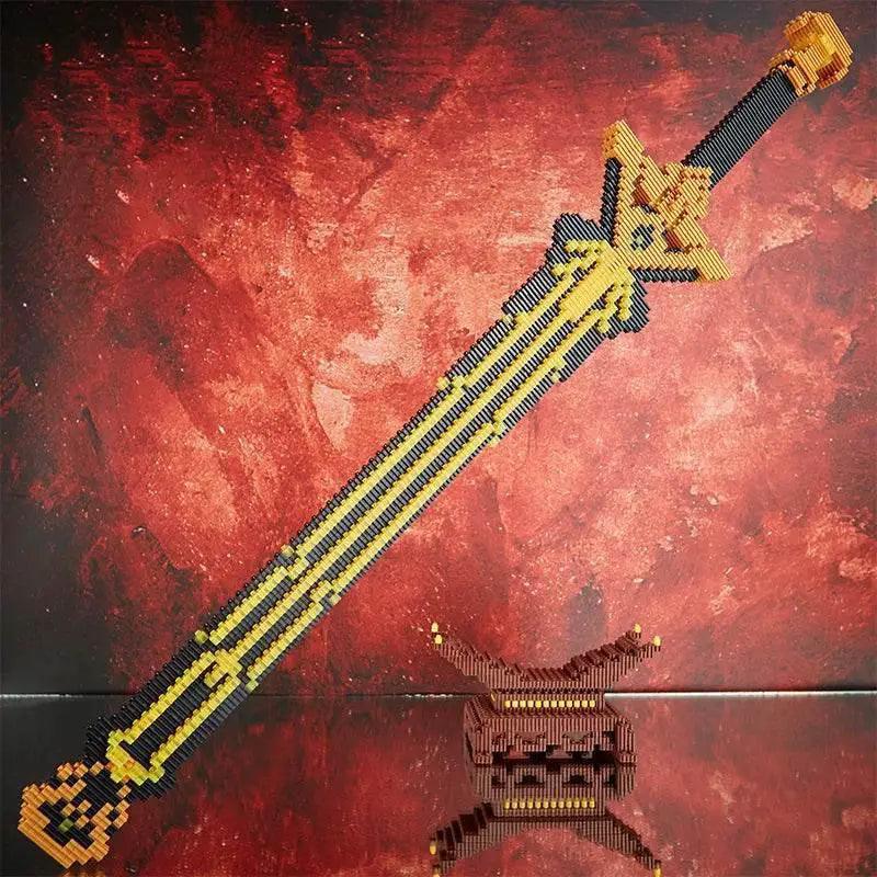  MOC Samurai Sword Building Blocks Anime Ninja Weapon Model Assembly Bricks Boys Toy Idea -  ToylandEU™