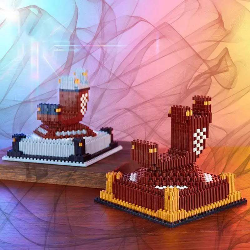 Samurai Sword Building Blocks Anime Ninja Weapon Model Assembly Bricks Boys Toy Idea - ToylandEU