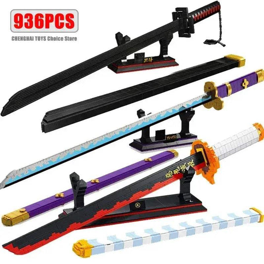  Samurai Sword Building Blocks Kit CE Certified -  ToylandEU™