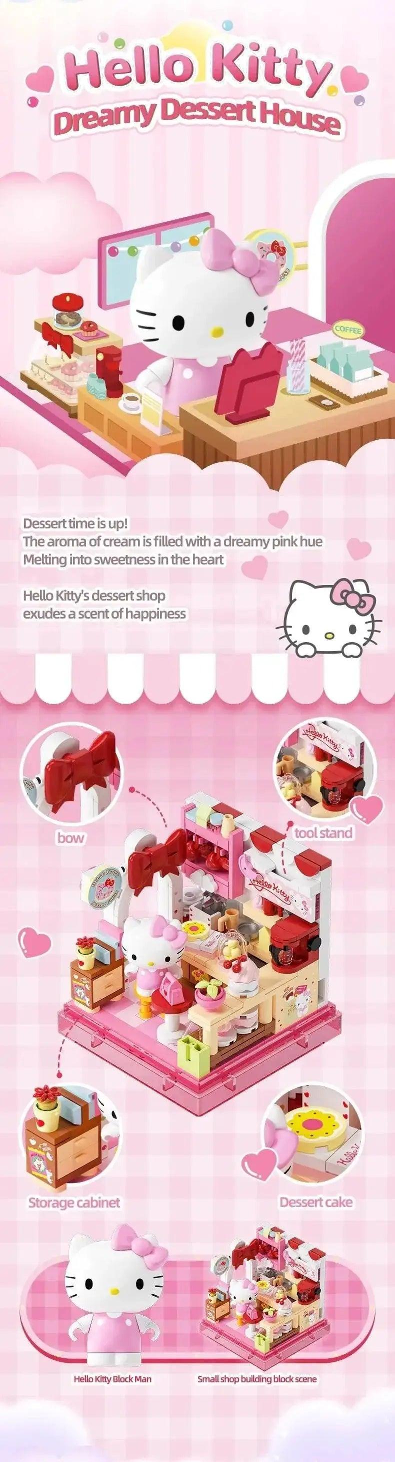  MOC Sanrio Building Blocks Hellokitty Kuromi Bakery Ocean Restaurant -  ToylandEU™