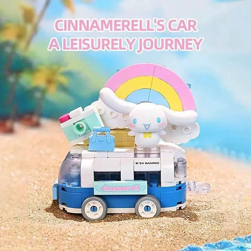  MOC Sanrio Flower Car Series Building Blocks Kuromi Hello Kitty -  ToylandEU™