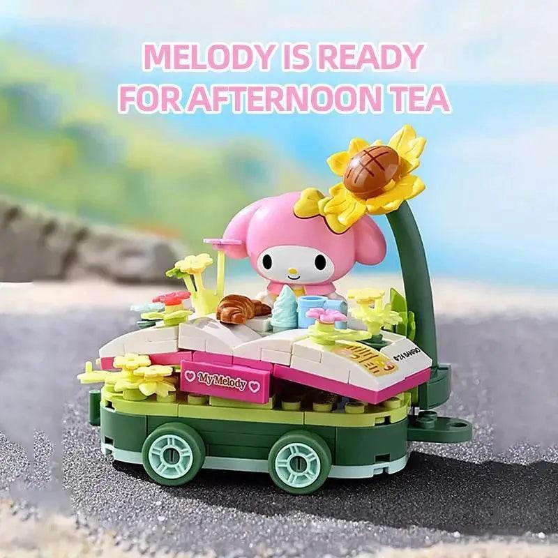 MOC Sanrio Flower Car Series Building Blocks Kuromi Hello Kitty -  ToylandEU™