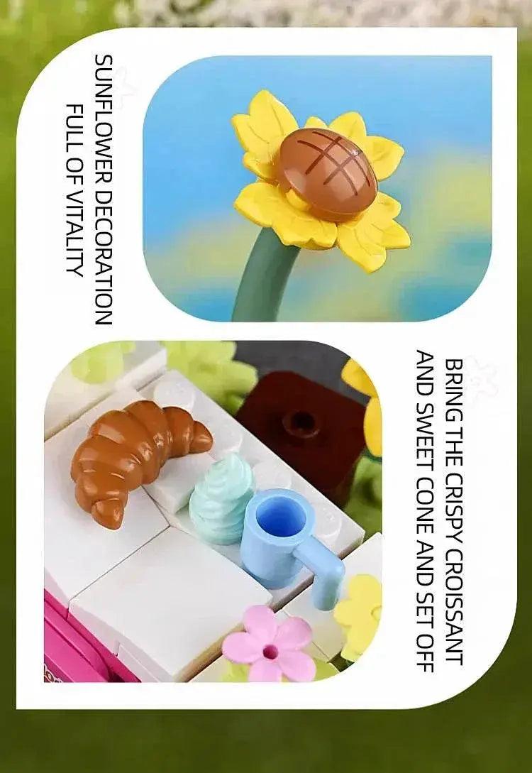  MOC Sanrio Flower Car Series Building Blocks Kuromi Hello Kitty -  ToylandEU™