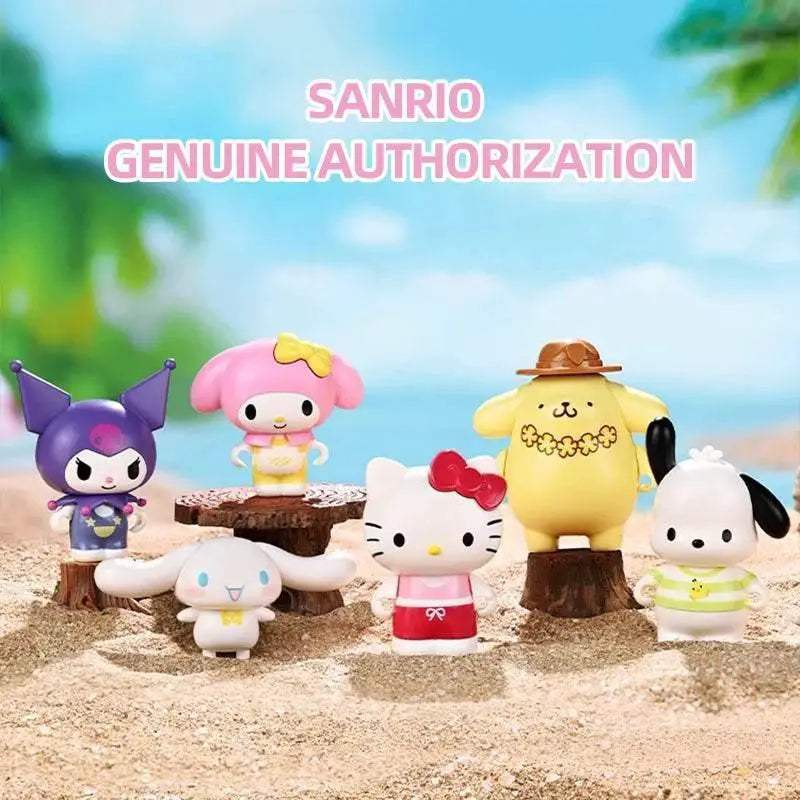 Sanrio Flower Car Series Building Blocks Kuromi Hello Kitty - ToylandEU