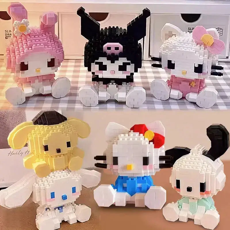 MOC Sanrio Hello Kitty Building Blocks Lego Compatible Set - ToylandEU