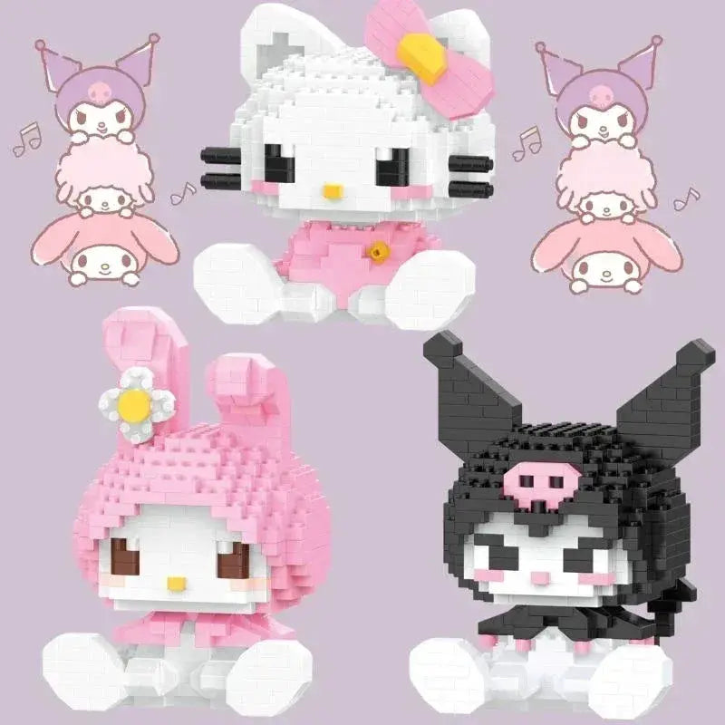 MOC Sanrio Hello Kitty Building Blocks Lego Compatible Set - ToylandEU