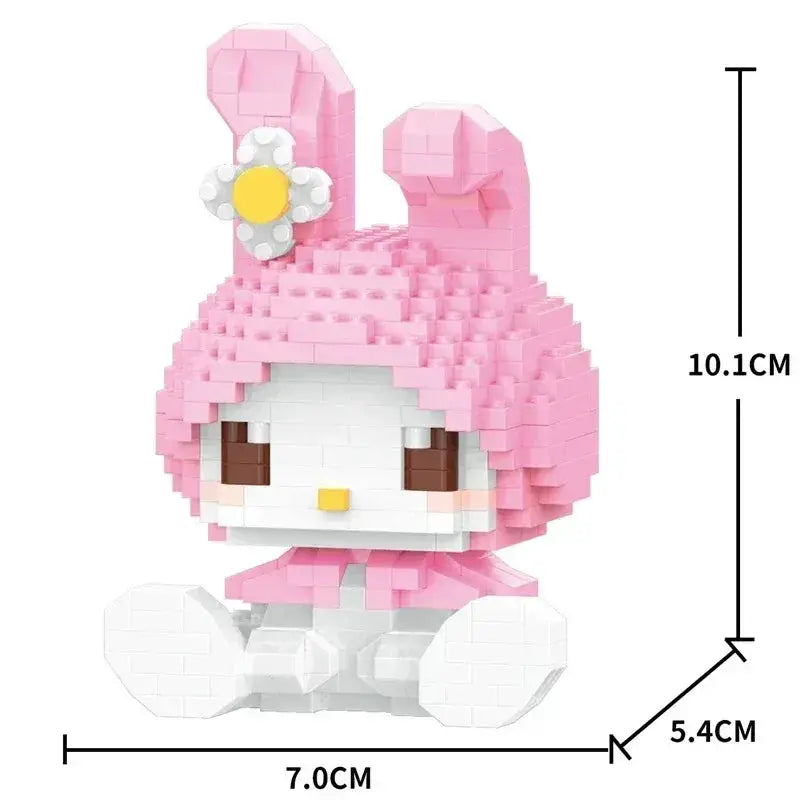 MOC Sanrio Hello Kitty Building Blocks Lego Compatible Set - ToylandEU