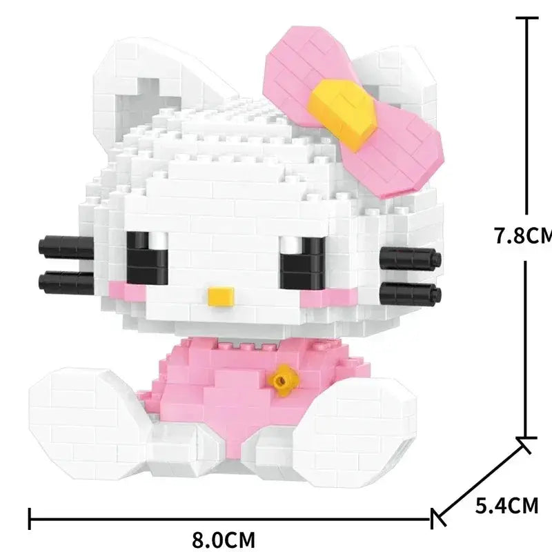MOC Sanrio Hello Kitty Building Blocks Lego Compatible Set - ToylandEU
