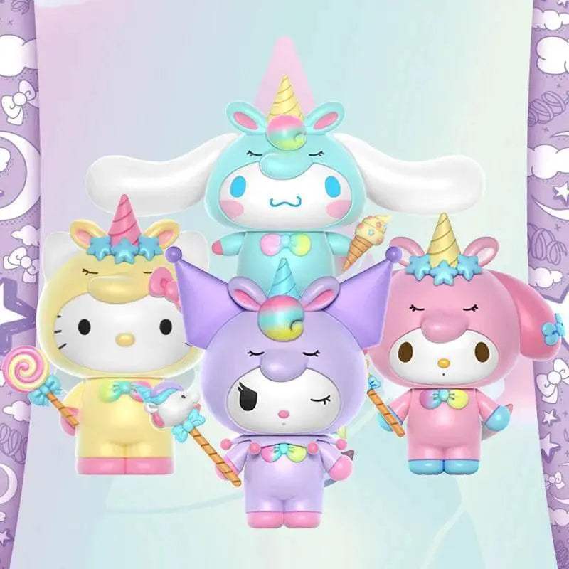 Sanrio Series Building Blocks Cute Unicorn Kuromi My Melody - ToylandEU
