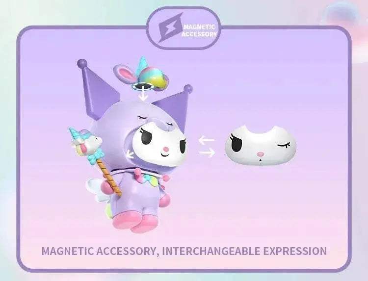 Sanrio Series Building Blocks Cute Unicorn Kuromi My Melody - ToylandEU