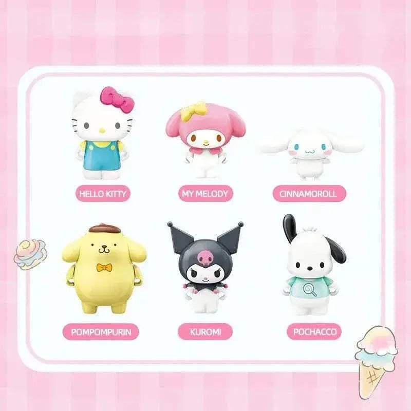 Sanrio Series Ice Cream Cone Building Blocks Kids Toys Gift - ToylandEU