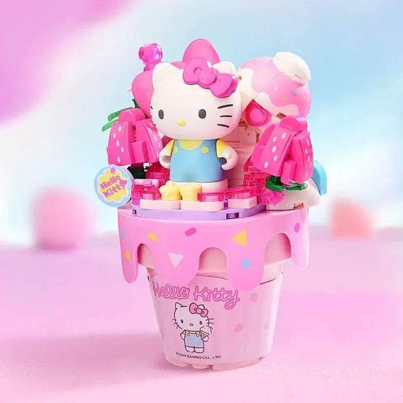Sanrio Series Ice Cream Cone Building Blocks Kids Toys Gift - ToylandEU