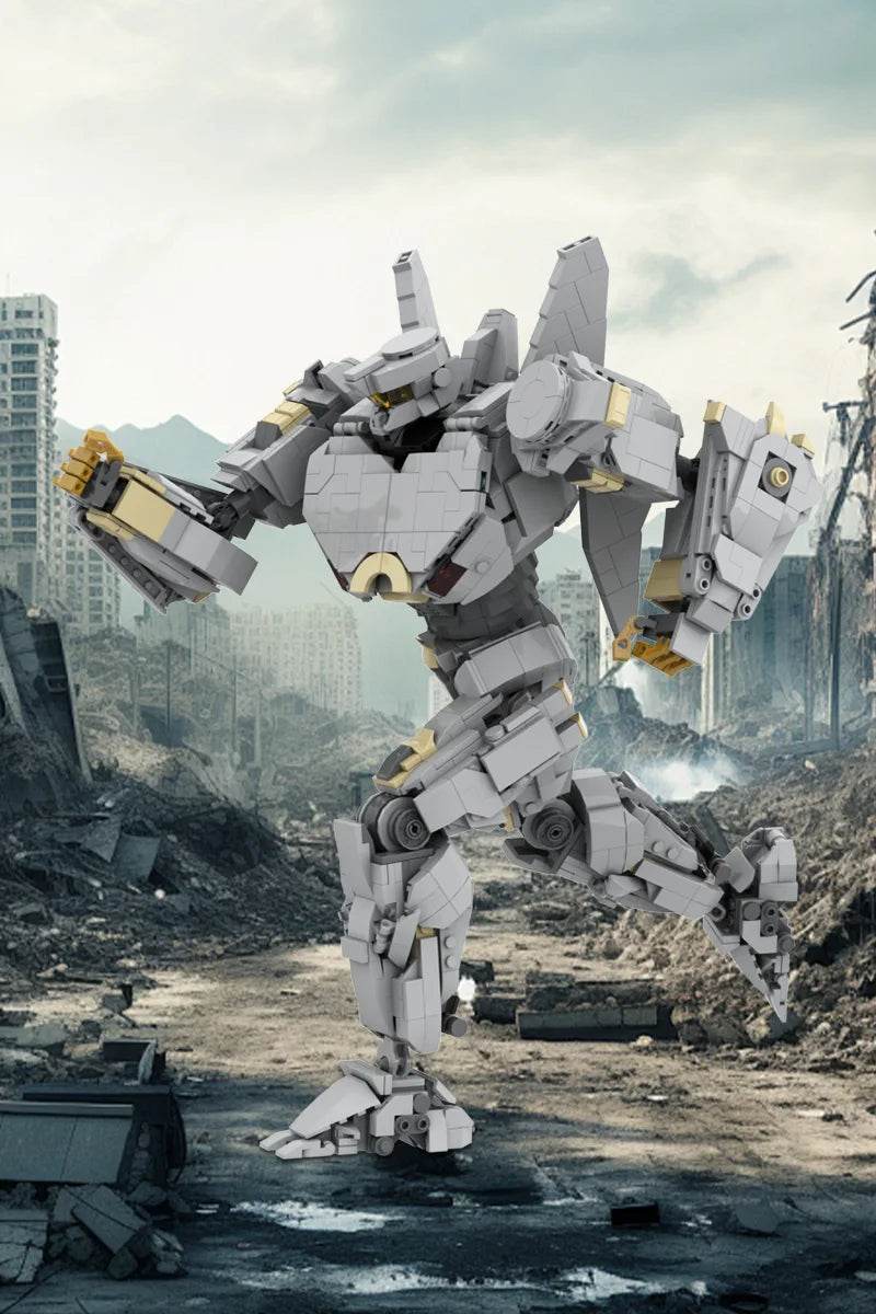 MOC Science Fiction Striker Eureka Mecha Model Building Blocks Building Bricks MOC - ToylandEU