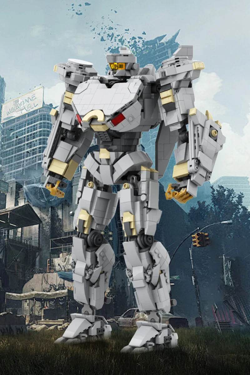 MOC Science Fiction Striker Eureka Mecha Model Building Blocks Building Bricks MOC - ToylandEU