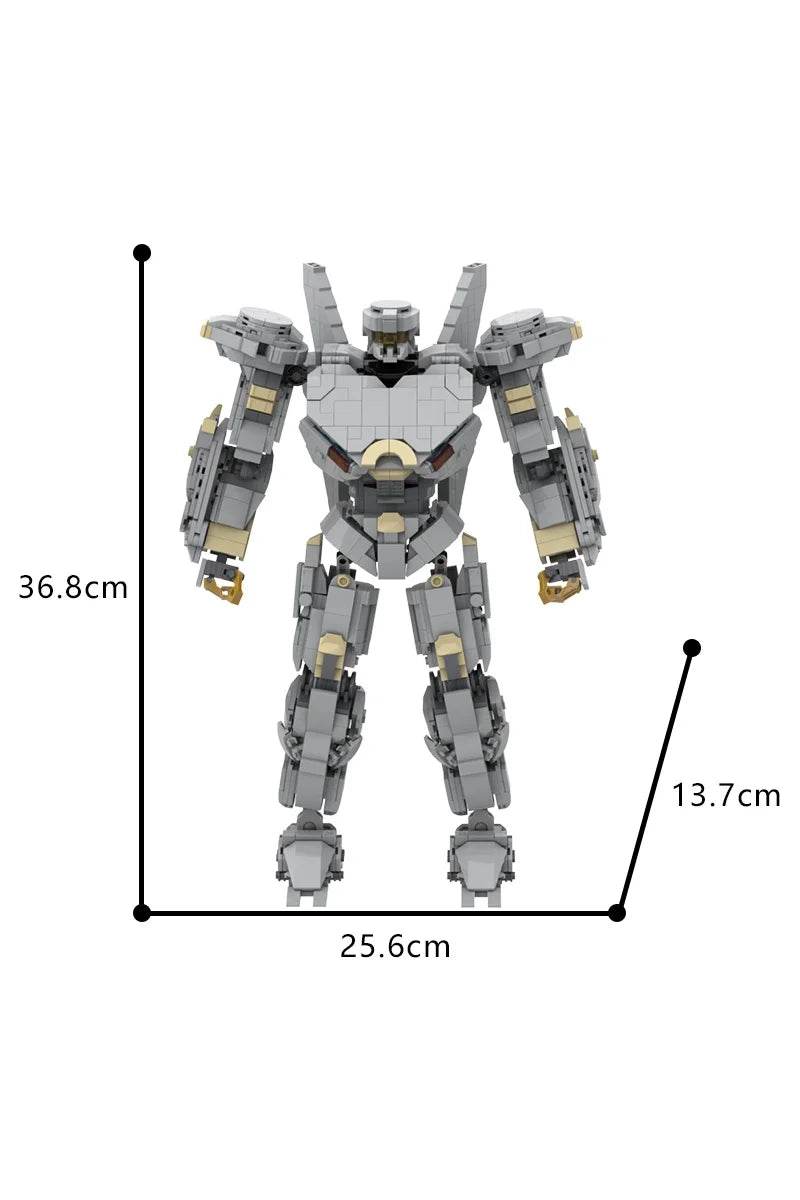 MOC Science Fiction Striker Eureka Mecha Model Building Blocks Building Bricks MOC - ToylandEU