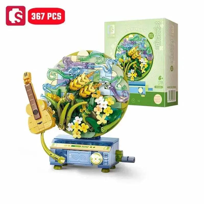 MOC Sembo Fantasy CD Player Building Blocks Educational Kit For Kids - ToylandEU