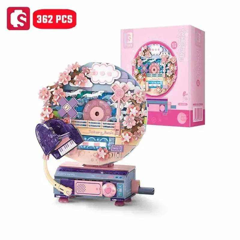 MOC Sembo Fantasy CD Player Building Blocks Educational Kit For Kids - ToylandEU