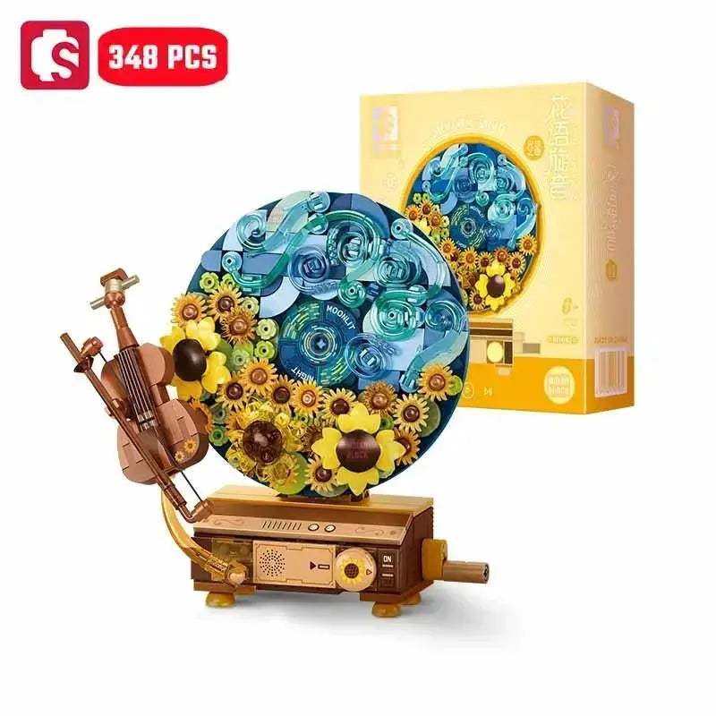 MOC Sembo Fantasy CD Player Building Blocks Educational Kit For Kids - ToylandEU