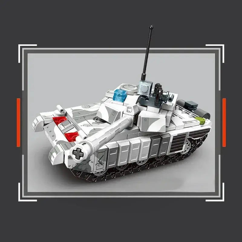 MOC Sembo Military Tank Building Blocks Set For Kids Durable Construction - ToylandEU