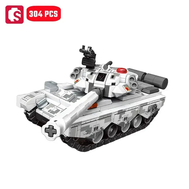 MOC Sembo Military Tank Building Blocks Set For Kids Durable Construction - ToylandEU