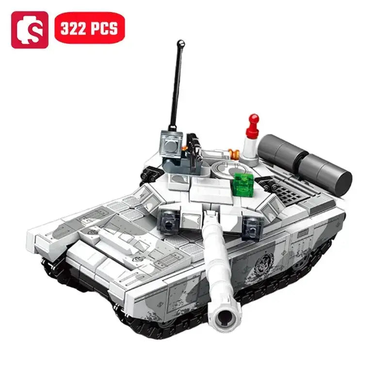 MOC Sembo Military Tank Building Blocks Set For Kids Durable Construction - ToylandEU