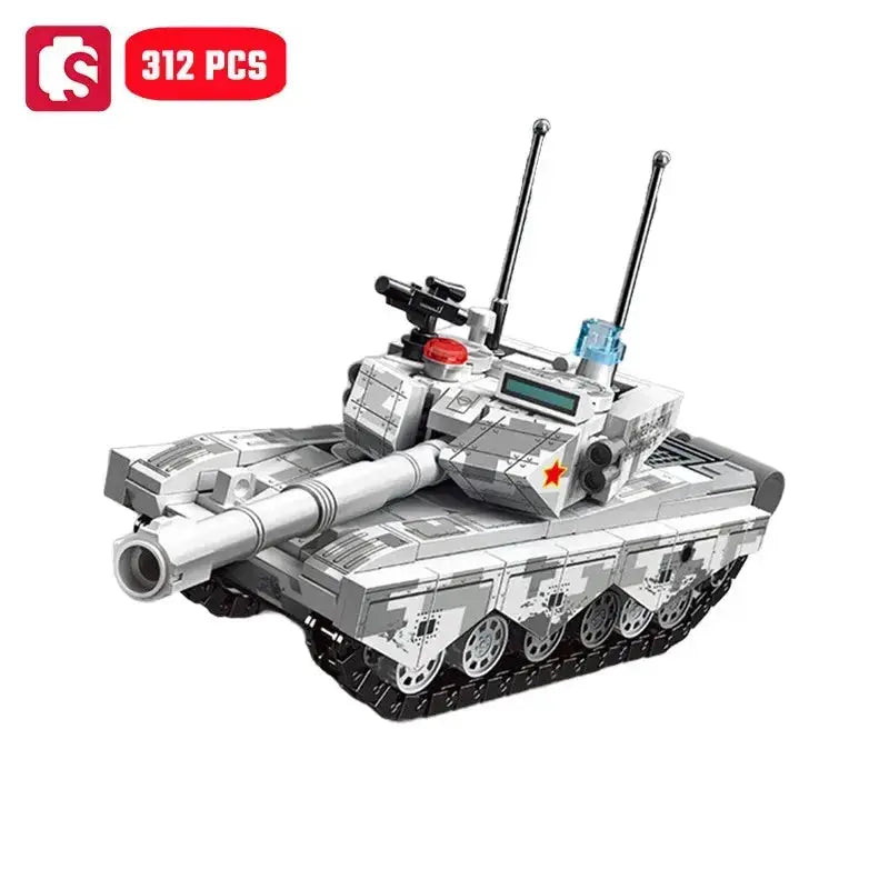 MOC Sembo Military Tank Building Blocks Set For Kids Durable Construction - ToylandEU