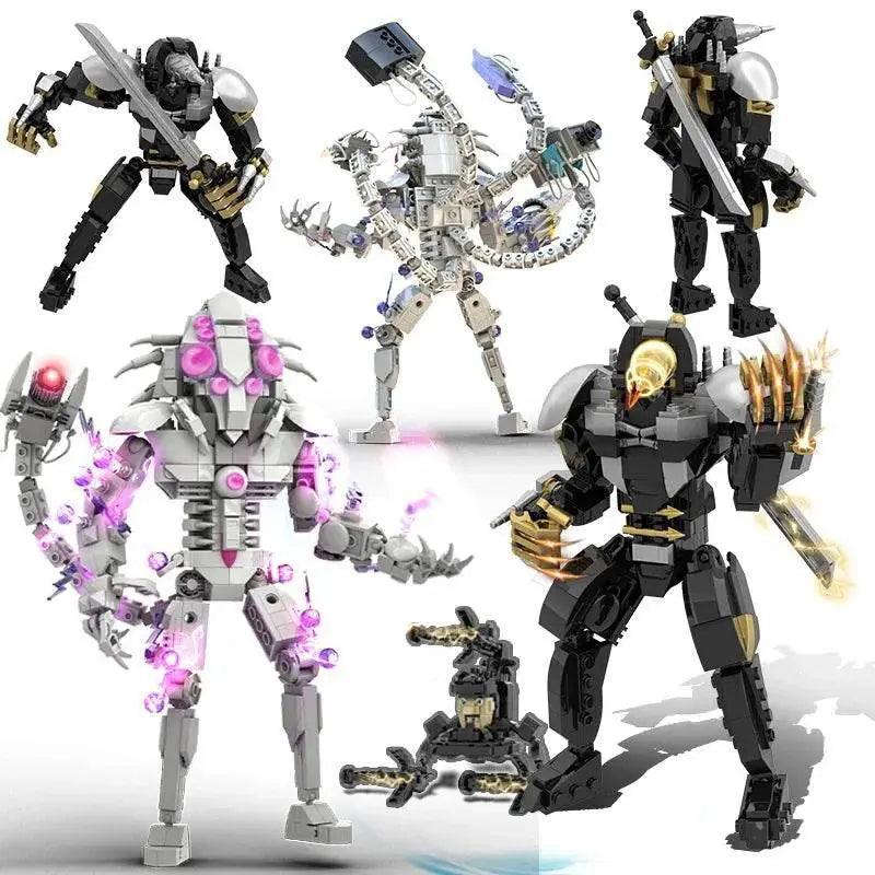 MOC Skibidi Figures Toilet Man Titan Clock King Blocks Set Building Bricks MOC -  ToylandEU™