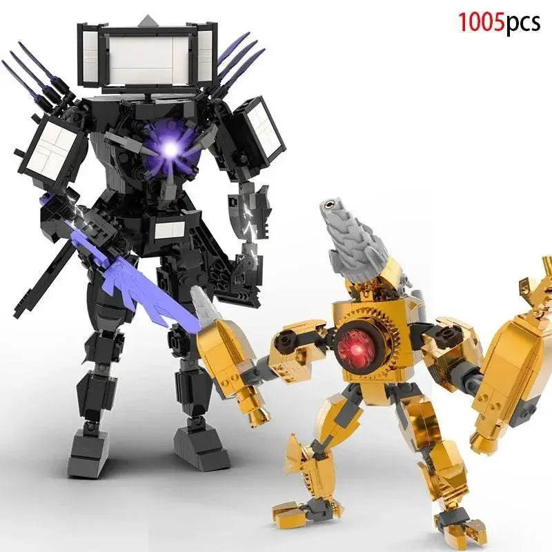  MOC Skibidi Figures Toilet Man Titan Clock King Blocks Set Building Bricks MOC -  ToylandEU™