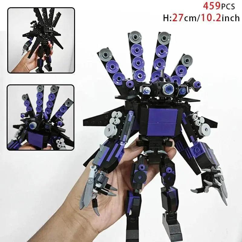  MOC Skibidi Figures Toilet Man Titan Clock King Blocks Set Building Bricks MOC -  ToylandEU™