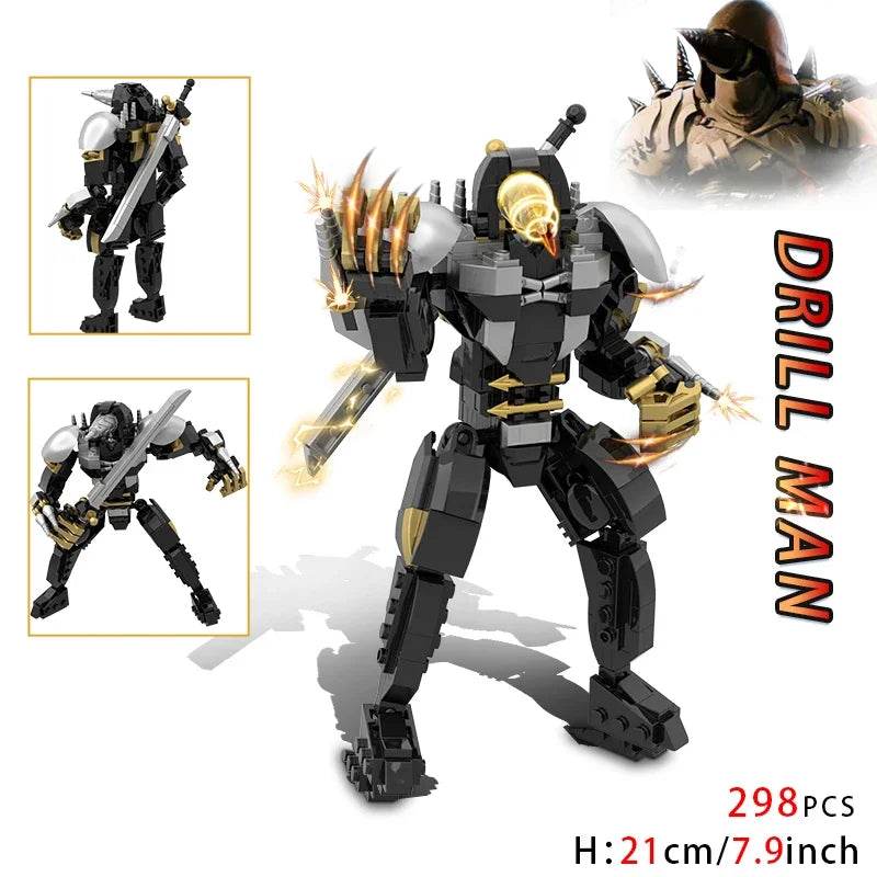 MOC Skibidi Figures Toilet Man Titan Clock King Blocks Set Building Bricks MOC - ToylandEU