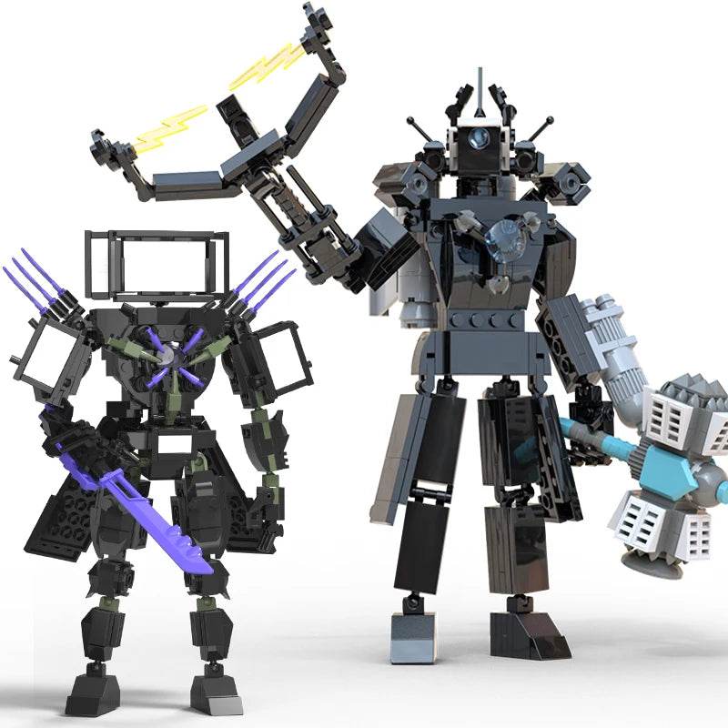 MOC Skibidi Toilet Building Blocks Set For Kids Gifts Building Bricks MOC - ToylandEU