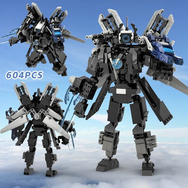 MOC Skibidi Toilet Building Blocks Set For Kids Gifts Building Bricks MOC - ToylandEU