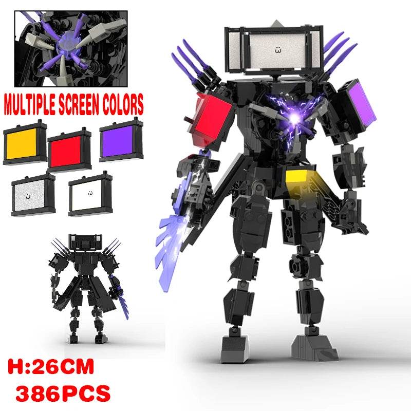 MOC Skibidi Toilet Building Blocks Set For Kids Gifts Building Bricks MOC - ToylandEU