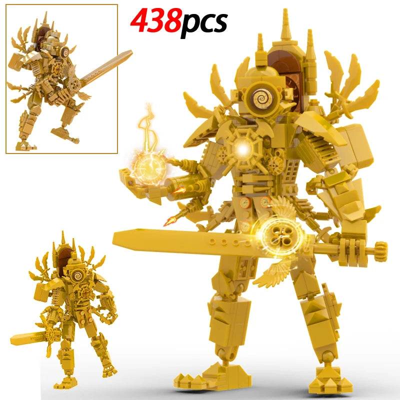 MOC Skibidi Toilet Building Blocks Set For Kids Gifts Building Bricks MOC - ToylandEU