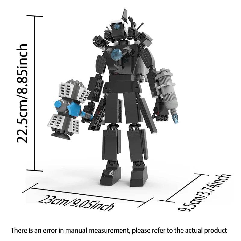 MOC Skibidi Toilet Building Blocks Set For Kids Gifts Building Bricks MOC - ToylandEU