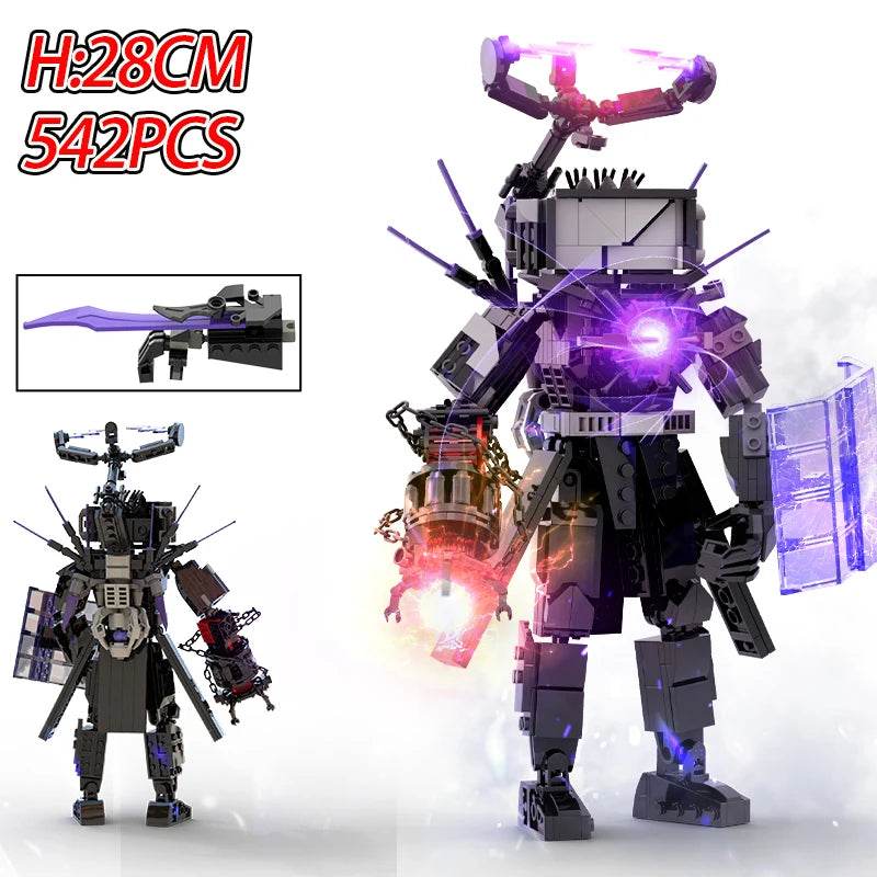 MOC Skibidi Toilet Building Blocks Set For Kids Gifts Building Bricks MOC - ToylandEU